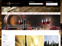 vino-delicato.de Webseite Vorschau
