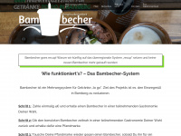 bambecher.de Webseite Vorschau