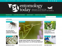 entomologytoday.org Webseite Vorschau