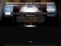 technikag-eckener.de Webseite Vorschau
