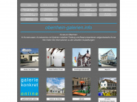 oberrhein-galerien.info Webseite Vorschau