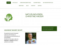 naturundleben.com Webseite Vorschau