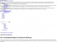politische-bildung.sh Webseite Vorschau