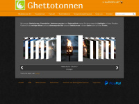 ghettotonnen.de Webseite Vorschau