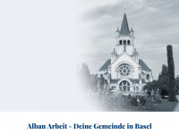 albanarbeit.ch Webseite Vorschau