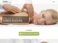 bowen-academy.ch Webseite Vorschau