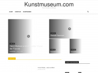 kunstmuseum.com Webseite Vorschau