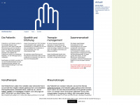 handtherapie-bern.ch Webseite Vorschau