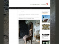 anna-maria-hinds.com Webseite Vorschau