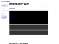 interforst.com Webseite Vorschau
