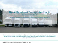 bosshard-transporte.ch Webseite Vorschau