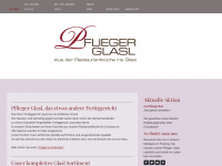 pflieger-glasl.de Webseite Vorschau