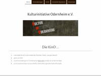 kino-odernheim.de Webseite Vorschau