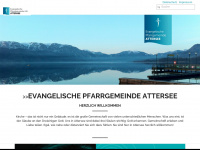 evang-attersee.at Webseite Vorschau