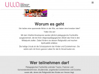 ulla-kreativpreis.de Webseite Vorschau