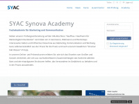 syac.de Webseite Vorschau