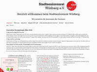 ssr-wildberg.de Webseite Vorschau