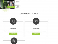 dee-wine.com Webseite Vorschau