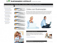 businessplan-online.ch Webseite Vorschau