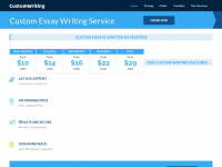 customwriting.biz Webseite Vorschau