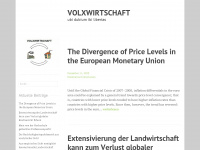 volxwirtschaft.wordpress.com Webseite Vorschau
