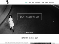 martacollica.com Webseite Vorschau