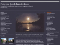 brandenburg-sehenswert.de Webseite Vorschau
