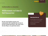 q-hof-raunecker.de Webseite Vorschau