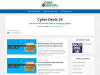 cyber-deals24.de Webseite Vorschau