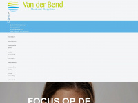 vanderbend.nl Webseite Vorschau