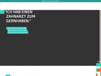 zahnheimat.de Webseite Vorschau