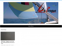 sailing-lapirogue.de Webseite Vorschau