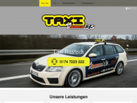 bacs-taxi.de Webseite Vorschau