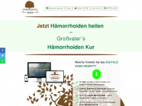 haemorrhoiden-heilen.com Webseite Vorschau