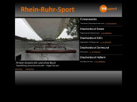 rhein-ruhr-sport.de Webseite Vorschau