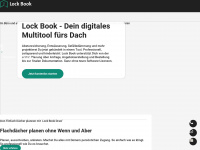 lock-book.com Webseite Vorschau