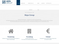 hepa-group.de Webseite Vorschau