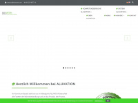 aluvation.com Webseite Vorschau