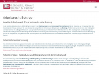 anwalt-arbeitsrecht-bottrop.de Webseite Vorschau