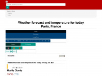 weather-atlas.com Webseite Vorschau