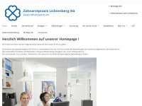 lichtenberg.li Webseite Vorschau