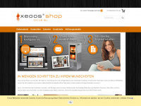xeoos-shop.com Webseite Vorschau