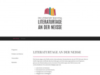 literaturtage.eu Webseite Vorschau