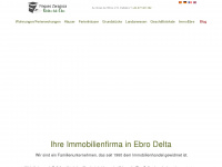 inmobiliaria-deltadelebro.com Webseite Vorschau