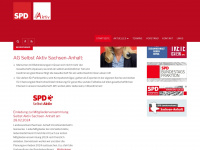 selbstaktiv-lsa.de Webseite Vorschau