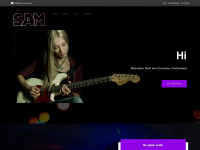 sam-music.net Webseite Vorschau