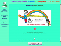 kindertagesparadies-repelen.de Webseite Vorschau