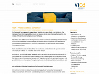 vica-versorgt.de Webseite Vorschau