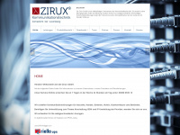 zirux-gmbh.de Webseite Vorschau