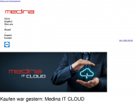 medina-it.ch Webseite Vorschau